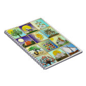 Judaika 12 Stämme von Israel Art Panels Notizblock (Rechte Seite)