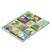 Judaika 12 Stämme von Israel Art Panels Notizblock (Linke Seite)