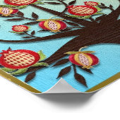 Judaika 12 Stämme von Israel Art Poster (Ecke)