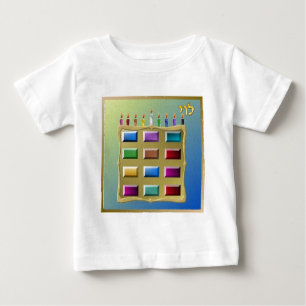 Judaika 12 Stämme von Israel Levi Baby T-shirt
