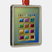 Judaika 12 Stämme von Israel Levi Ornament Aus Metall (Rechts)