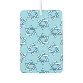 Judaika Car Air Fresheners - Jüdische Sterne Autolufterfrischer