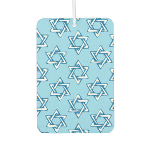 Judaika Car Air Fresheners - Jüdische Sterne Autolufterfrischer