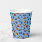Judaika - Chanukah Dreidel Paper Cups - Software Pappbecher (Rechts)