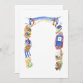 Judaika Einladung (Vorne/Hinten)