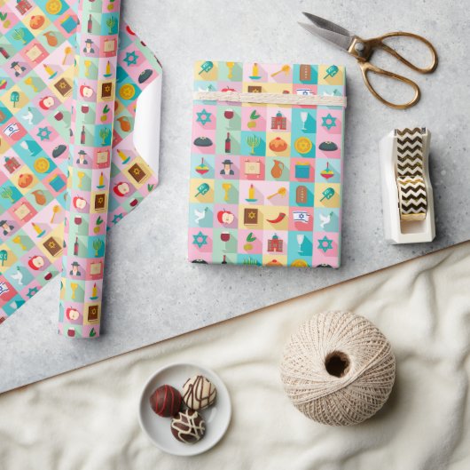 Judaika Geschenkpapier - Jüdische Weihnachtsgesche (Kunsthandwerk)