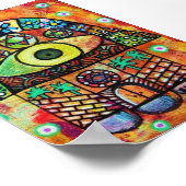 JUDAIKA HAMSA POSTER (Ecke)