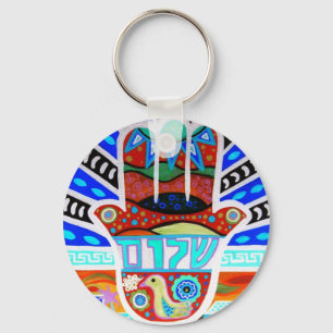 JUDAIKA HAMSA SCHLÜSSELANHÄNGER