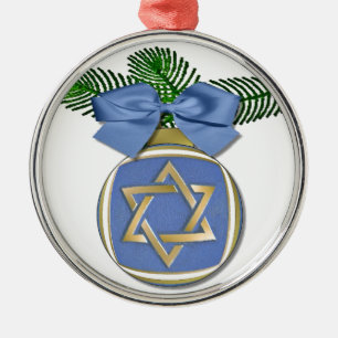 Judaika Hanukkah Stern von David Ornament Print