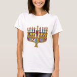 Judaika Happy Hanukah Dreidel Menorah T-Shirt<br><div class="desc">Sie sehen die Lee Hiller Designs Sammlung von Zuhause und Office-Dekor,  Bekleidung,  Geschenke und Sammlerstücke. Zu den Designs gehören Lee Hiller Fotografy und Mixed Media Digital Art Collection. Sie können ihre Naturfotografie unter http://HikeOurPlanet.com/ ansehen und ihrem Wanderblog im Hot Springs Nationalpark folgen.</div>