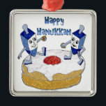 Judaika Happy Hanukkah Dancing Dreidels Doughnut Silbernes Ornament<br><div class="desc">Sie sehen die Lee Hiller Designs Sammlung von Zuhause und Office-Dekor,  Bekleidung,  Geschenke und Sammlerstücke. Zu den Designs gehören Lee Hiller Fotografy und Mixed Media Digital Art Collection. Sie können ihre Naturfotografie unter http://HikeOurPlanet.com/ ansehen und ihrem Wanderblog im Hot Springs Nationalpark folgen.</div>