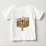 Judaika Happy Hanukkah Dreidel Menorah Baby T-shirt<br><div class="desc">Sie sehen die Lee Hiller Designs Sammlung von Zuhause und Office-Dekor,  Bekleidung,  Geschenke und Sammlerstücke. Zu den Designs zählen Lee Hiller Fotografy und Mixed Media Digital Art Collection. Sie können ihre Naturfotografie unter http://HikeOurPlanet.com/ ansehen und ihrem Wanderblog im Hot Springs Nationalpark folgen.</div>