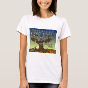 Judaika L'shanah Tovah Baum des Lebens Geschenke B T-Shirt