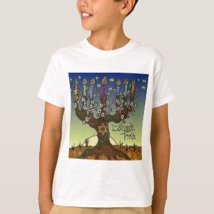 Judaika L'shanah Tovah Baum des Lebens Geschenke B T-Shirt