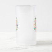 Judaika Mattierte Tasse aus Glas - Geschenke (Mittel)