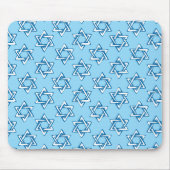 Judaika - Mousepad - Büromaterial - Jüdischer Star (Vorne)