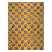 Judaika Pomegranate Heart Hanukkah Rosh Hashanah Tischdecke (Vorderseite)