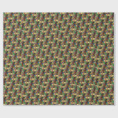 Judaika Purim Esther Celebration Art Print Geschenkpapier (Flach)