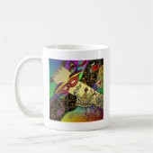 Judaika Purim Esther Celebration Art Print Kaffeetasse (Links)