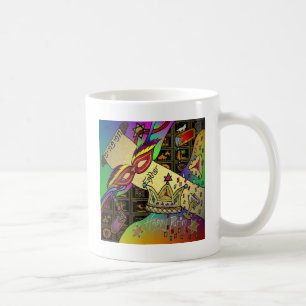 Judaika Purim Esther Celebration Art Print Kaffeetasse