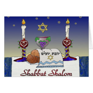 Judaika Shabbat Shalom Art Print