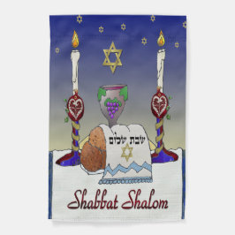 Judaika Shabbat Shalom Art Print