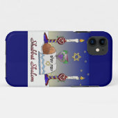 Judaika Shabbat Shalom Art Print Case-Mate iPhone Hülle (Rückseite (Horizontal))