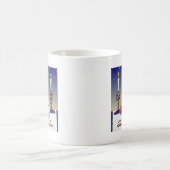 Judaika Shabbat Shalom Art Print Kaffeetasse (Mittel)