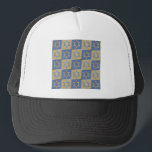 Judaika Star von David Metal Gold Blue Truckerkappe<br><div class="desc">Sie sehen die Lee Hiller Design Collection. Bekleidung,  Geschenke & Sammlerstücke Lee Hiller Fotografie oder Digital Art Collection. Sie können ihre Naturfotografie unter http://HikeOurPlanet.com/ ansehen und ihrem Wanderblog im Hot Springs Nationalpark folgen.</div>