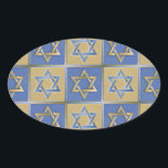 Judaika Star von David Metal Ovaler Aufkleber<br><div class="desc">Sie sehen die Lee Hiller Design Collection. Bekleidung,  Geschenke & Sammlerstücke Lee Hiller Fotografie oder Digital Art Collection. Sie können ihre Naturfotografie unter http://HikeOurPlanet.com/ ansehen und ihrem Wanderblog im Hot Springs Nationalpark folgen.</div>