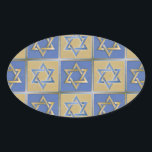 Judaika Star von David Metal Ovaler Aufkleber<br><div class="desc">Sie sehen die Lee Hiller Design Collection. Bekleidung,  Geschenke & Sammlerstücke Lee Hiller Fotografie oder Digital Art Collection. Sie können ihre Naturfotografie unter http://HikeOurPlanet.com/ ansehen und ihrem Wanderblog im Hot Springs Nationalpark folgen.</div>