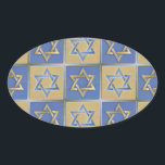 Judaika Star von David Metal Ovaler Aufkleber<br><div class="desc">Sie sehen die Lee Hiller Design Collection. Bekleidung,  Geschenke & Sammlerstücke Lee Hiller Fotografie oder Digital Art Collection. Sie können ihre Naturfotografie unter http://HikeOurPlanet.com/ ansehen und ihrem Wanderblog im Hot Springs Nationalpark folgen.</div>