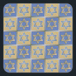 Judaika Star von David Metal Quadratischer Aufkleber<br><div class="desc">Sie sehen die Lee Hiller Design Collection. Bekleidung,  Geschenke & Sammlerstücke Lee Hiller Fotografie oder Digital Art Collection. Sie können ihre Naturfotografie unter http://HikeOurPlanet.com/ ansehen und ihrem Wanderblog im Hot Springs Nationalpark folgen.</div>