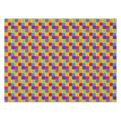 Judaika - Tischtuch - Jüdische Stars Tischdecke (Vorderseite (Horizontal))