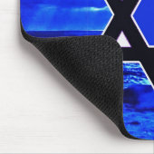 Judaikablau Mousepad (Ecke)