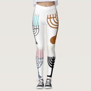 Judaismus-Religion des Hanukkah Leggings