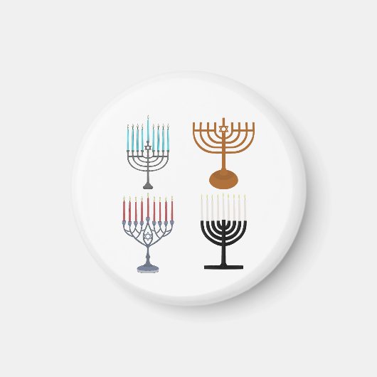 Judaismus-Religion des Hanukkah Magnet (Vorne)