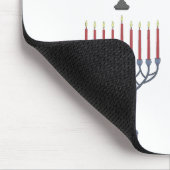 Judaismus-Religion des Hanukkah Mousepad (Ecke)