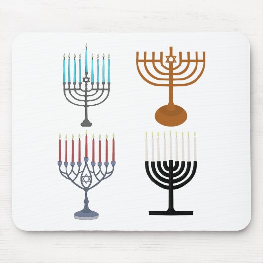 Judaismus-Religion des Hanukkah Mousepad (Vorne)