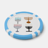 Judaismus-Religion des Hanukkah Pokerchips (Einzeln)