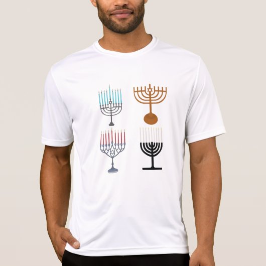 Judaismus-Religion des Hanukkah T-Shirt (Vorderseite)