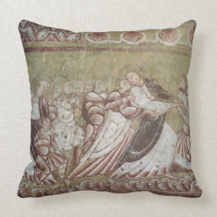 Judas, der Christus (Fresko) (Detail, küsst von Kissen