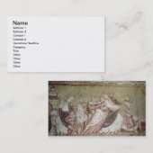 Judas, der Christus (Fresko) (Detail, küsst von Visitenkarte (Vorne/Hinten)