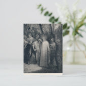 Judas Kiss Mark 14:45 von Gustave Doré 1866 Postkarte (Stehend Vorderseite)