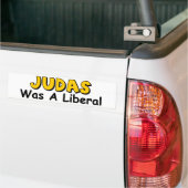 Judas war ein Liberaler Autoaufkleber (Auf Lkw)