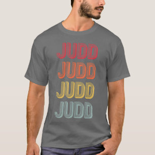 JUDD Geschenk Nachname Lustig Retro Vintage 80er G T-Shirt