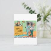 Judds Holds Long Handled Gavel Postkarte (Stehend Vorderseite)