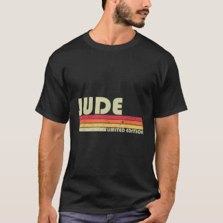 JUDE Gift Name Personalisiert Funny Retro Vintag B T-Shirt
