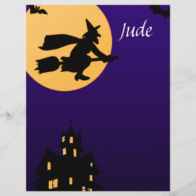 Jude Halloween Letterhead (Vorderseite)