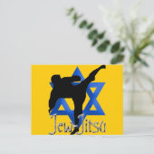Jude Jitsu Postkarte (Stehend Vorderseite)